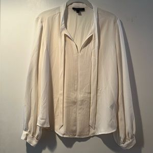 Banana Republic White Blouse